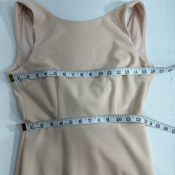 Lulus Call My Name Blush Pink low cowl back formal gown size S - Picture 9 of 16